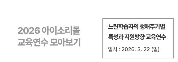 느린학습자의 생애주기별 특성과 지원방향 교육연수